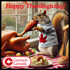 happy thanksgiving from ContestCanada.net