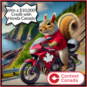 Win a $10,000 credit with Honda Canada!