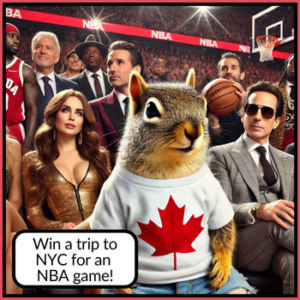 Win a trip to NYC for an NBA game!